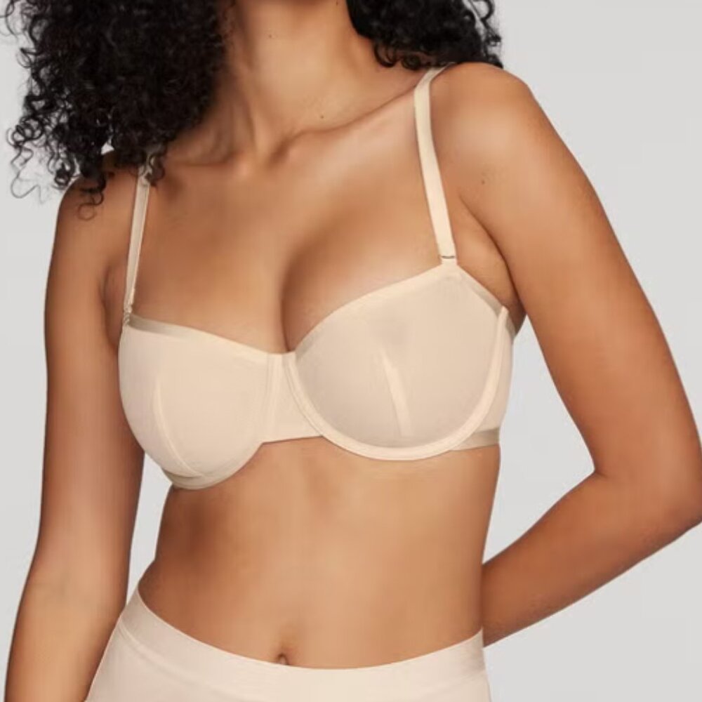 Balconette Bra Pearl Nude